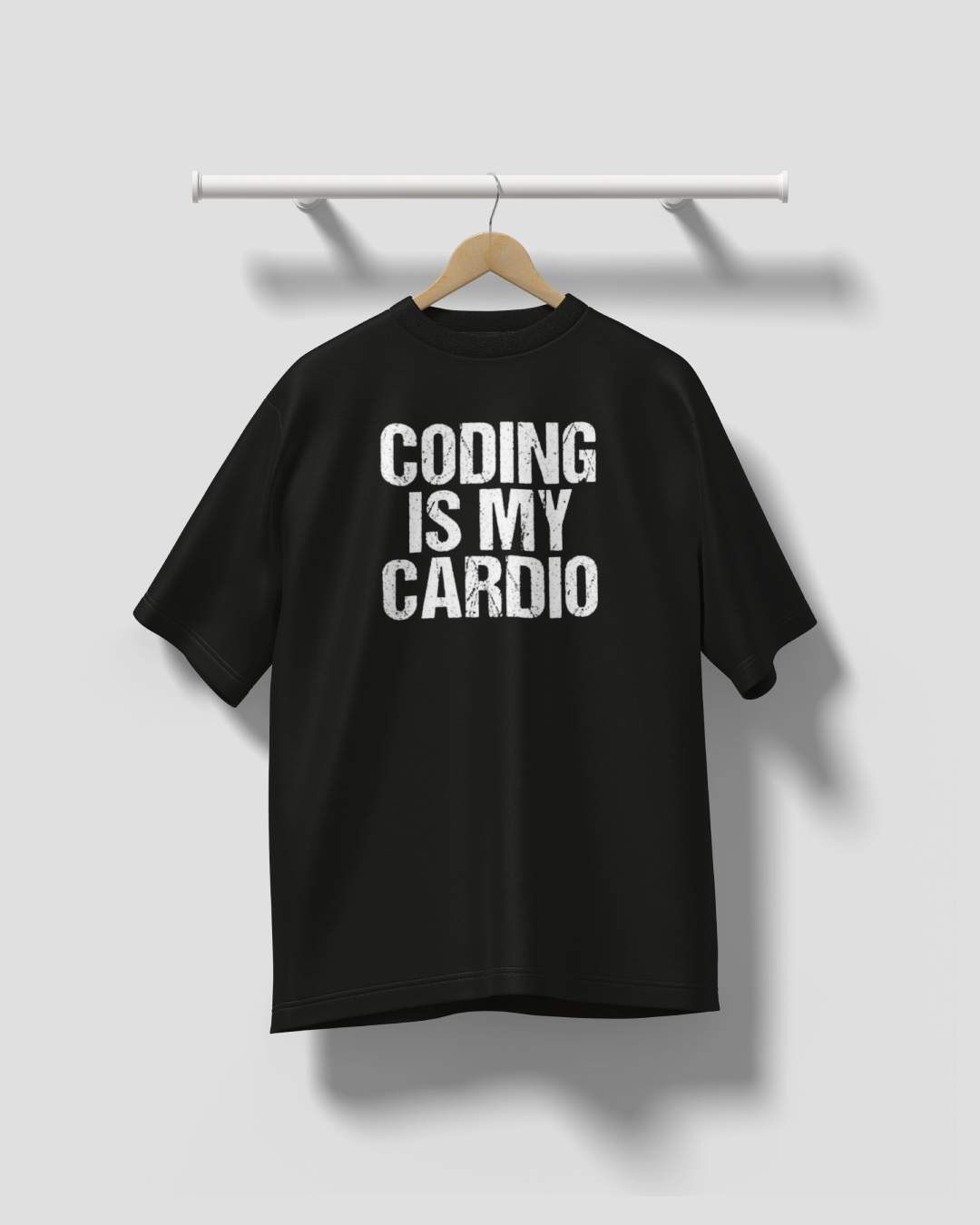 I Am First Programmer 0 Index Oversized Black Men