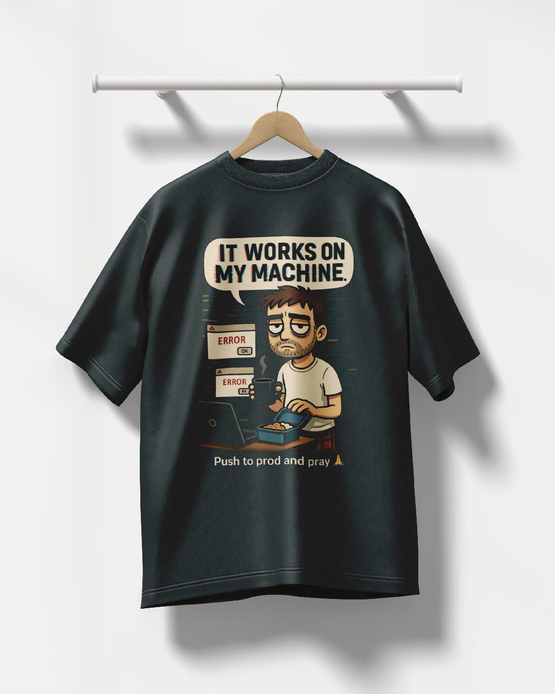 Boring Programmer Oversized T Shirt