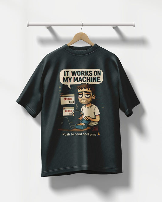 Boring Programmer Oversized T Shirt