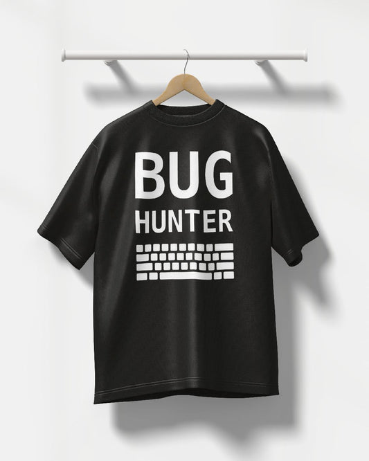 Bug Hunter Coding Black T Shirt
