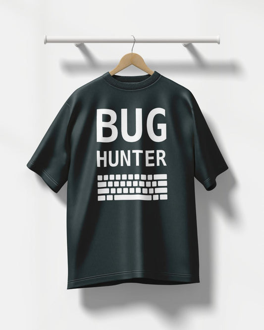 Bug Hunter Coding Navy Blue T Shirt