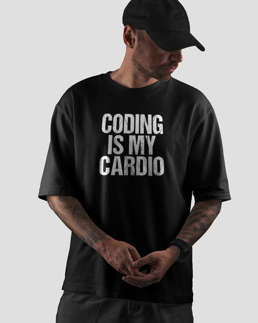 I Am First Programmer 0 Index Oversized Black Men