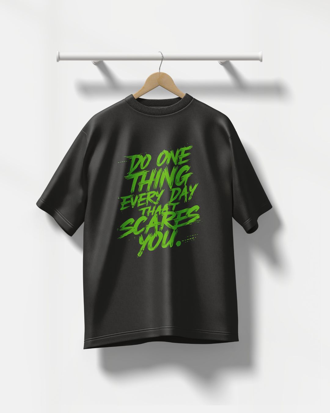 Do One Thing Every Black Oversized T Shirt