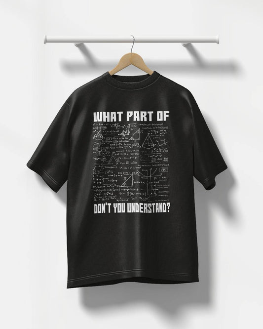 What Part Engineer Black Oversized T Shirt